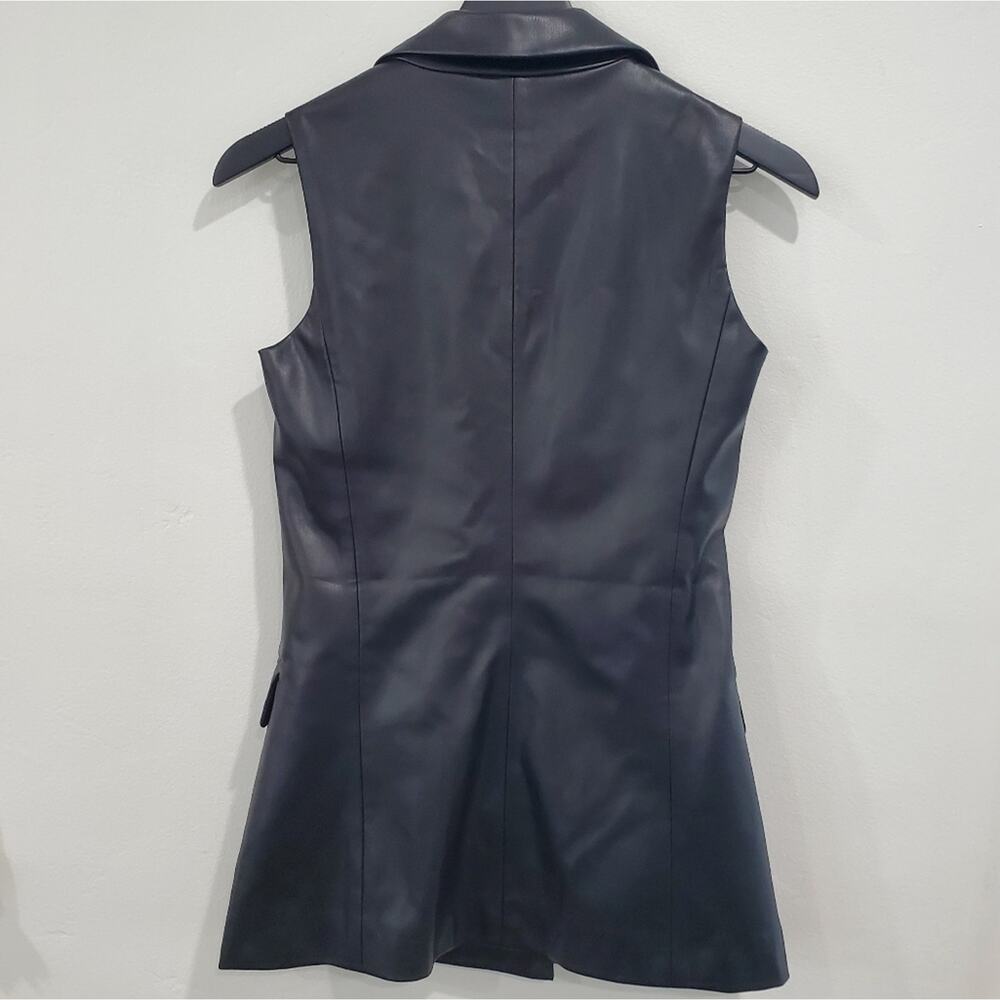 NWT Jason Wu Faux Leather Vest - Picture 8 of 9